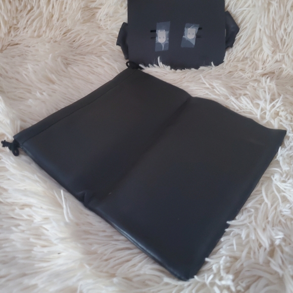 Steve Madden 1 Pair Grey Bow Shoe Clips Wedding Rhinestone Bow Shoe Buckles - Picture 7 of 8